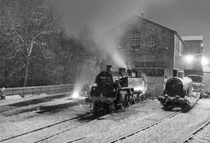 haworth train shed december 18 2010 bw steam sm.jpg